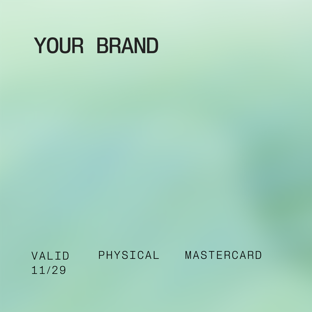 Your brand card